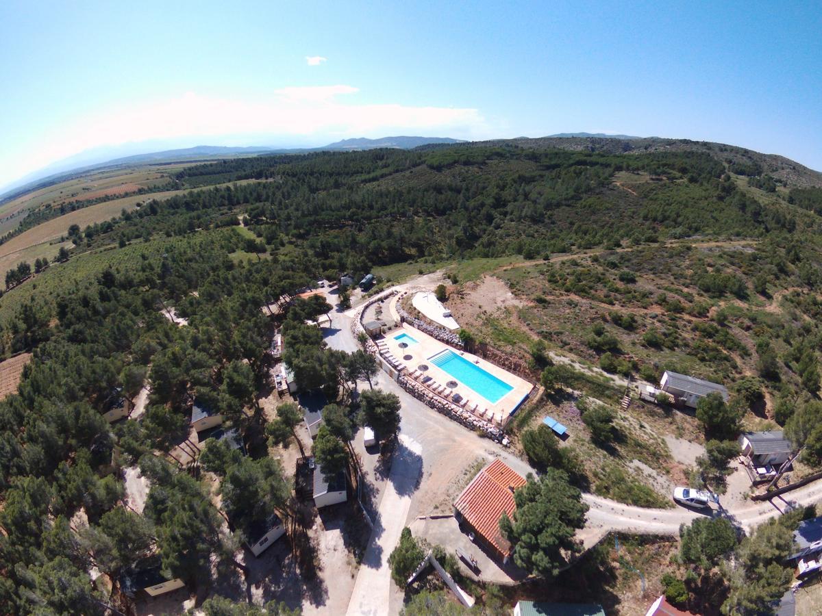 Camping Le Bois De Pins Salses-le-Chateau Exterior foto